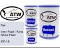 Preview: Fiat, Ivory Pearl / Perla Weiss Pearl, 020 / B: 500ml Lackdose + 500ml Klarlack + 250ml Härter - Set, von ATW Autoteile West.